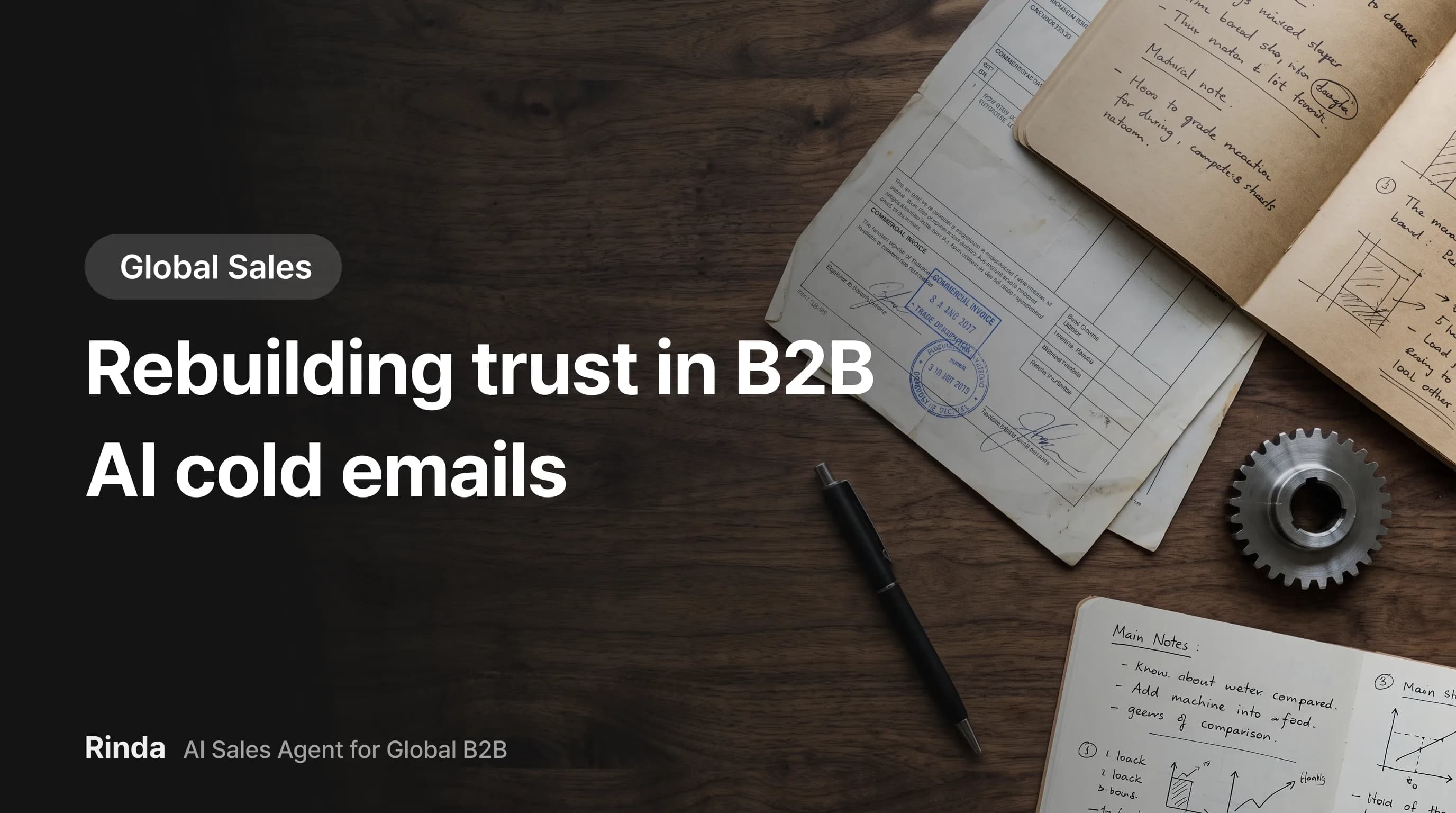 Rebuilding trust in B2B AI cold emails