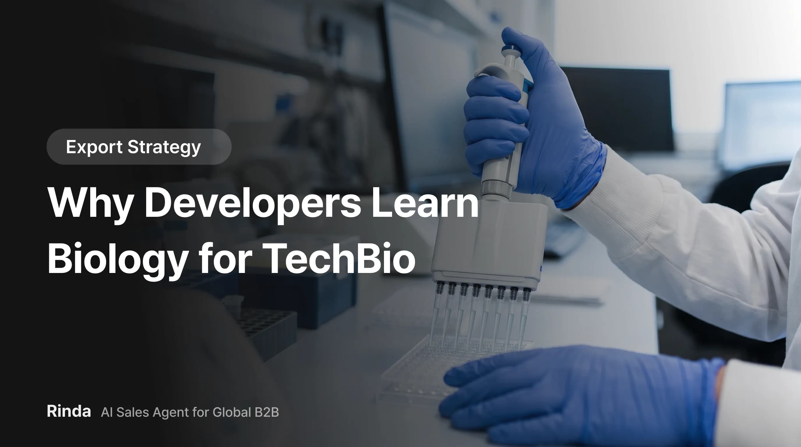 Why Developers Learn Biology for TechBio