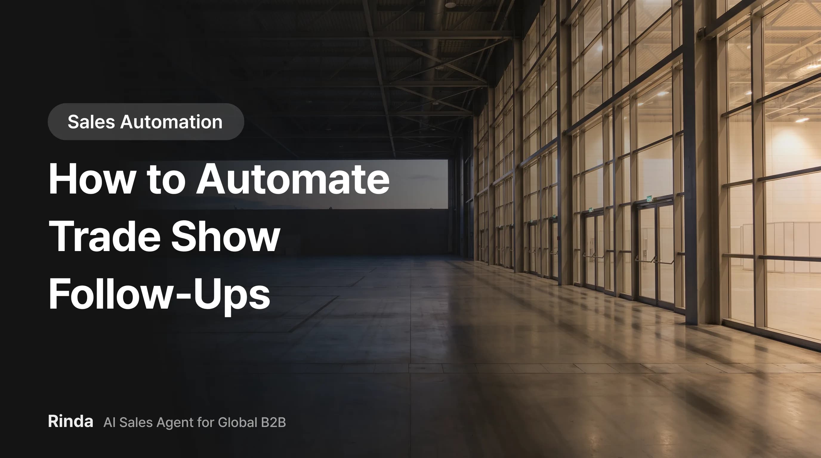 How to Automate Trade Show Follow-Ups