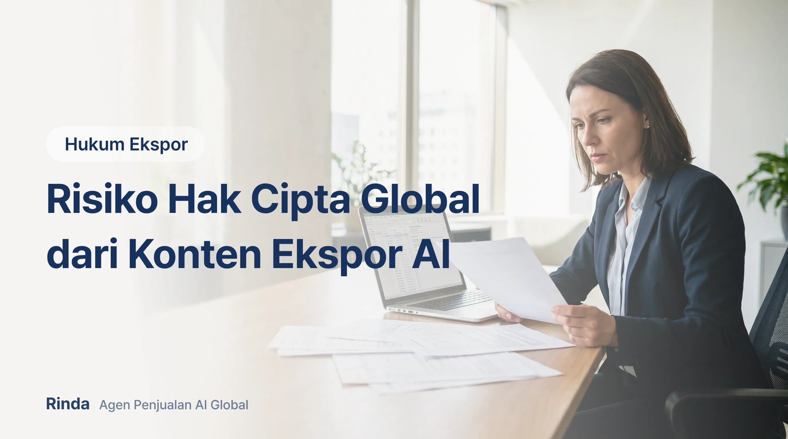 Risiko Hak Cipta Global dari Konten Ekspor AI