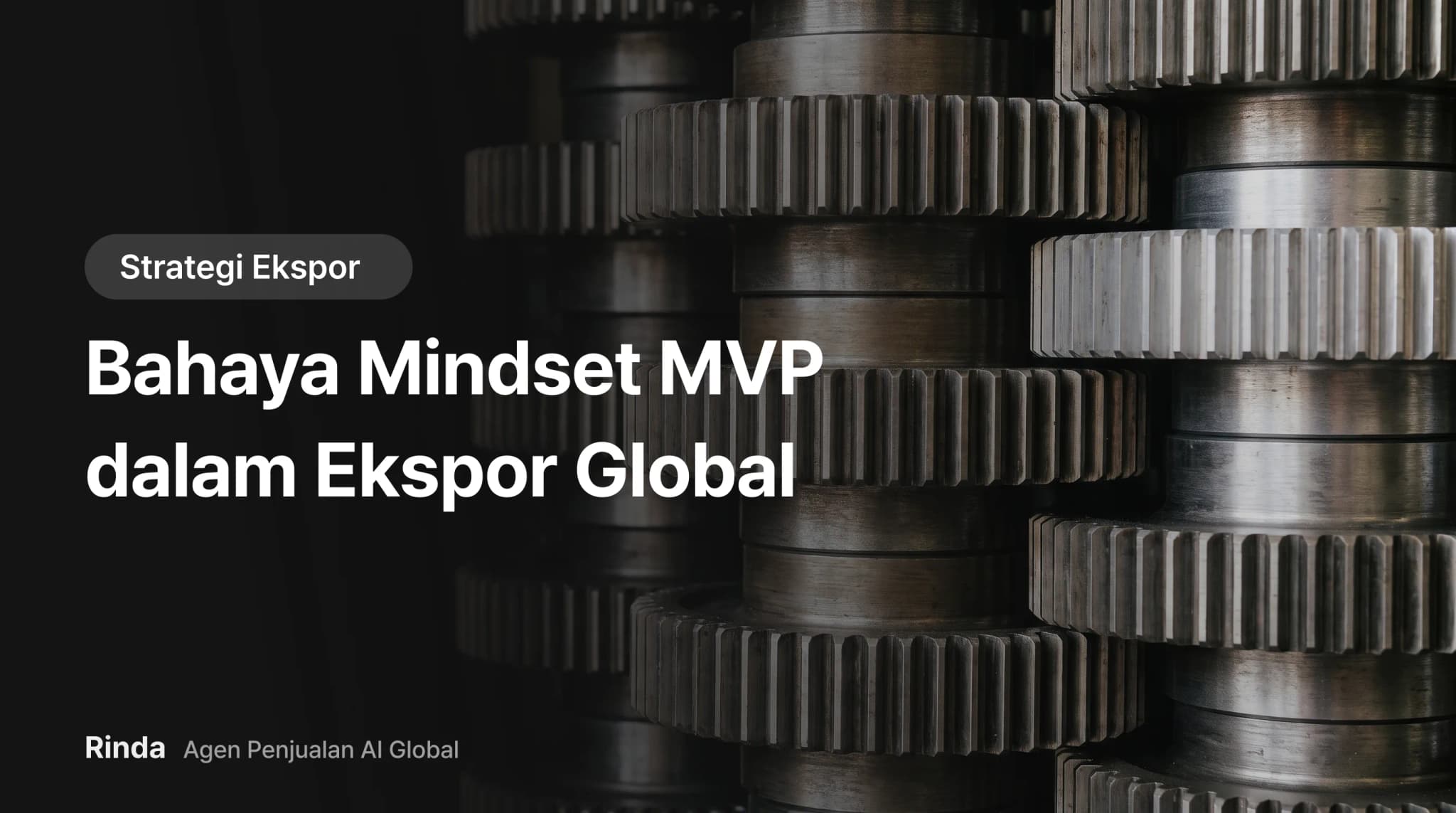 Bahaya Mindset MVP dalam Ekspor Global