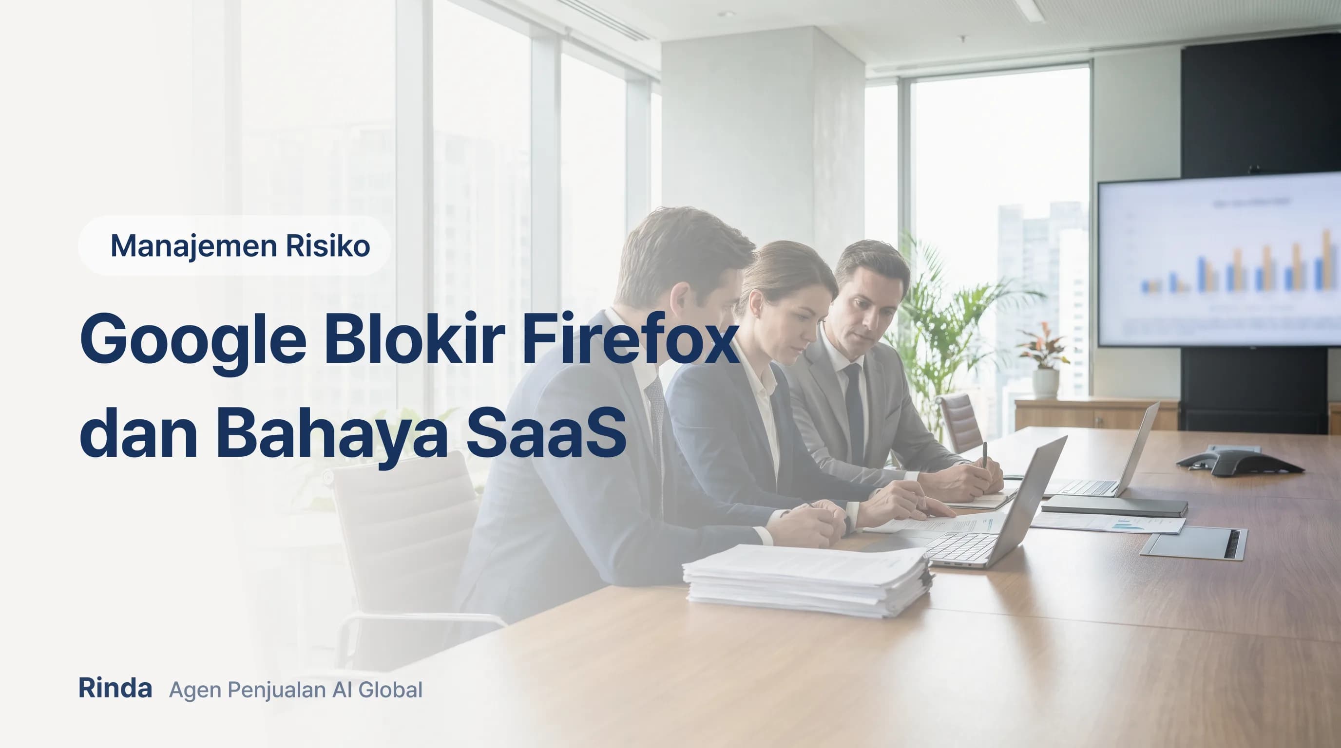Google Blokir Firefox dan Bahaya SaaS