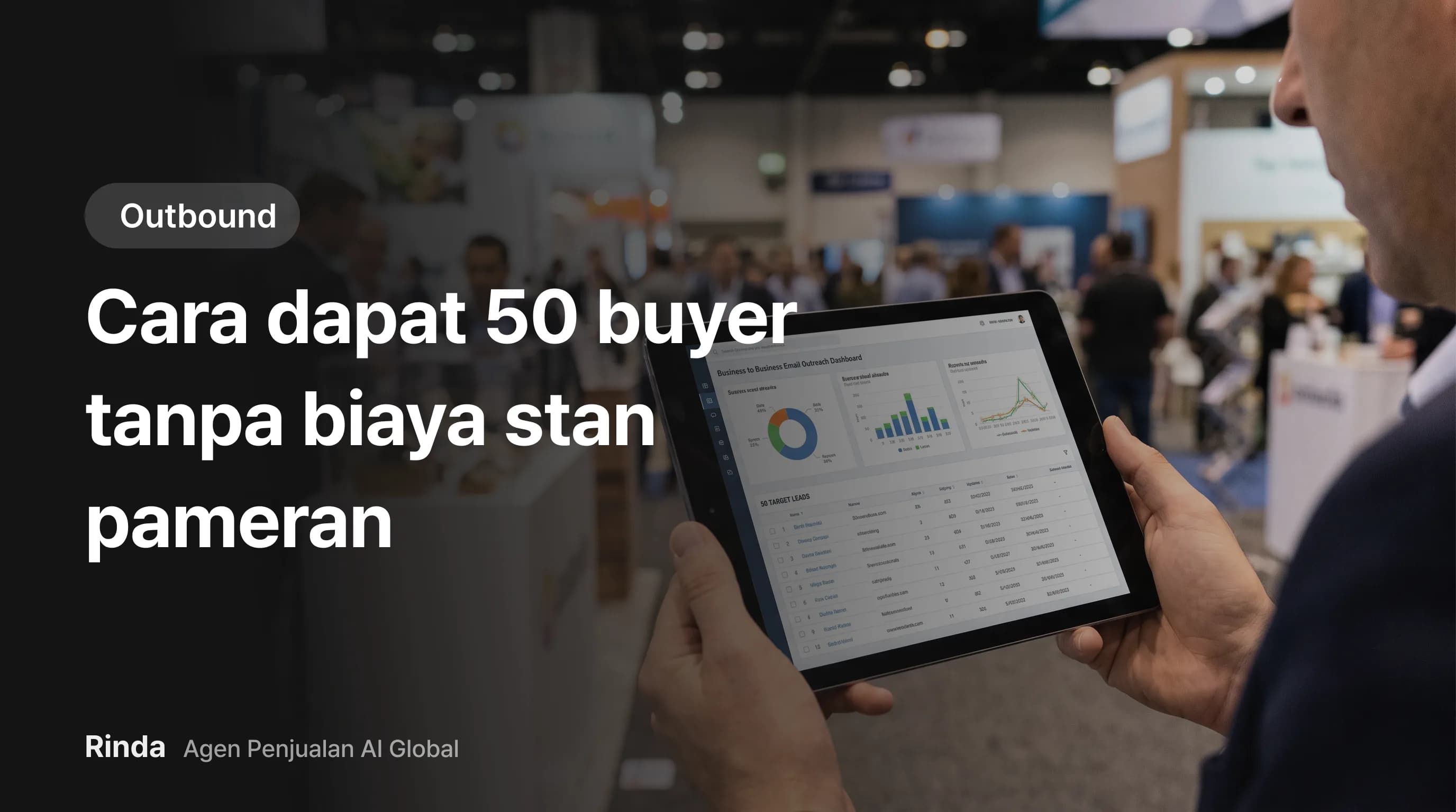 Cara dapat 50 buyer tanpa biaya stan pameran