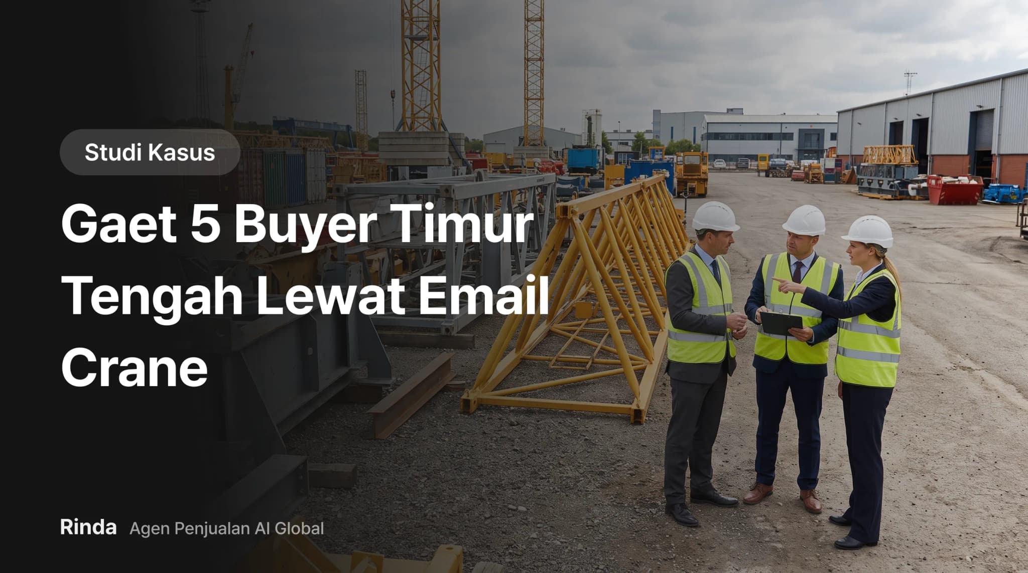 Gaet 5 Buyer Timur Tengah Lewat Email Crane
