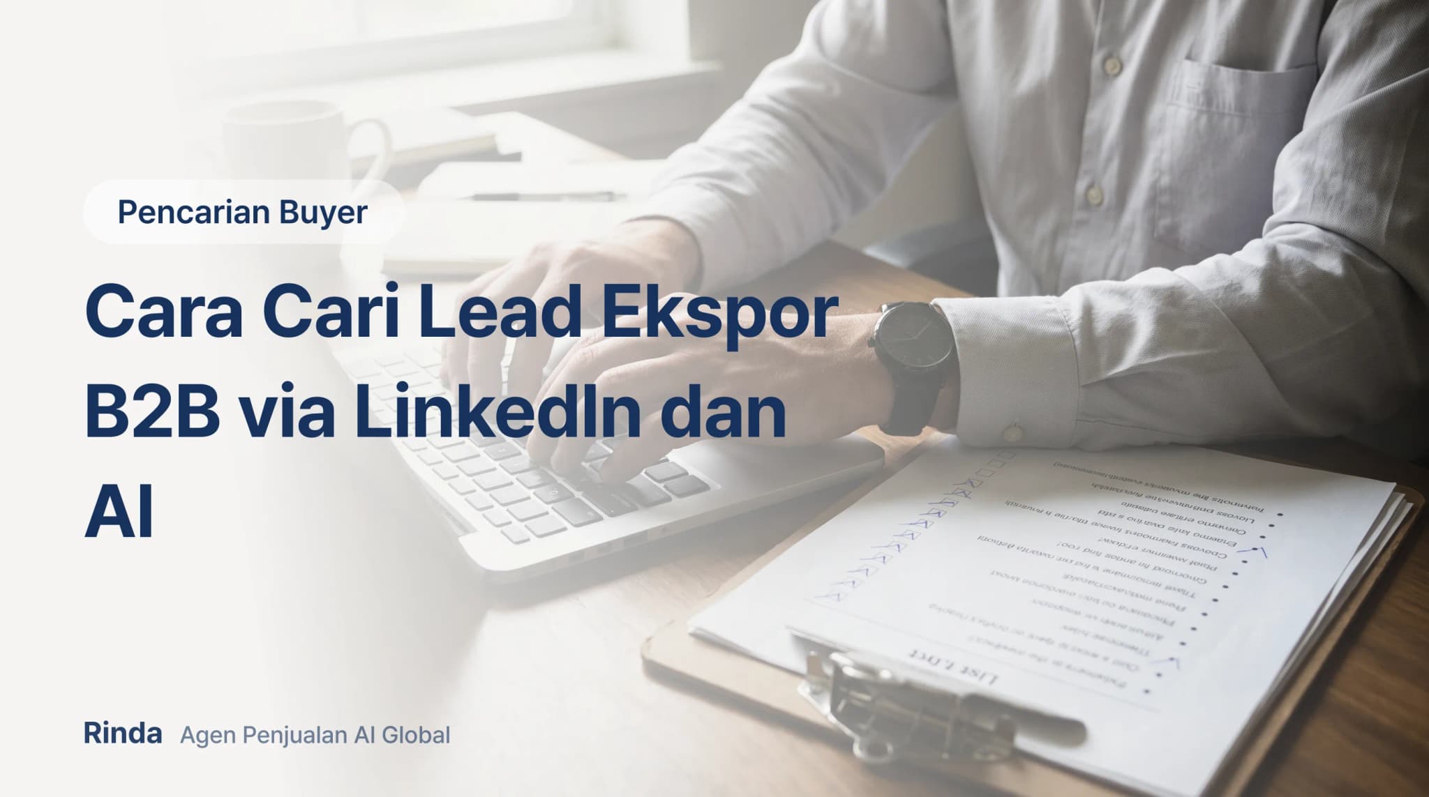 Cara Cari Lead Ekspor B2B via LinkedIn dan AI