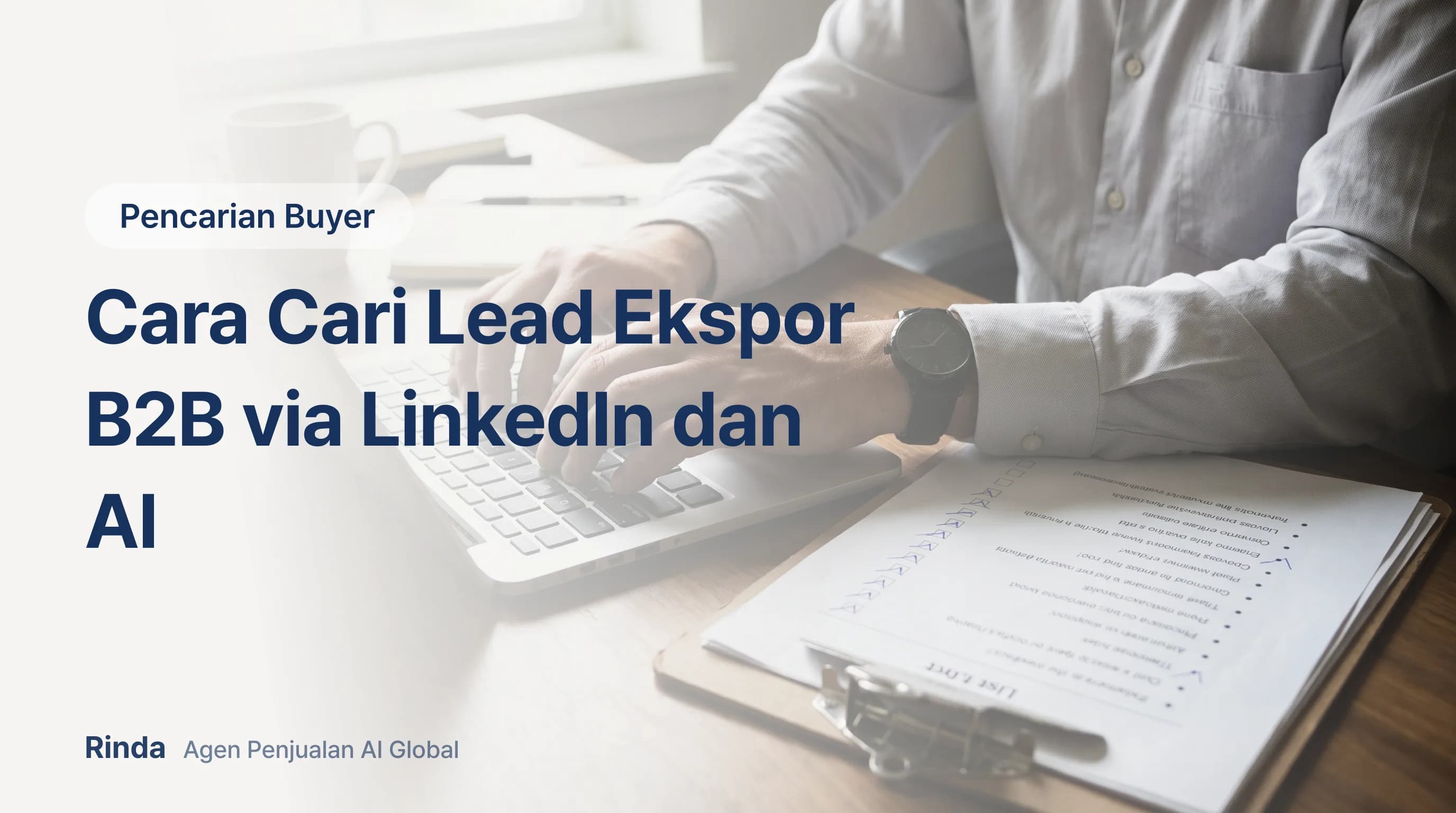 Cara Cari Lead Ekspor B2B via LinkedIn dan AI