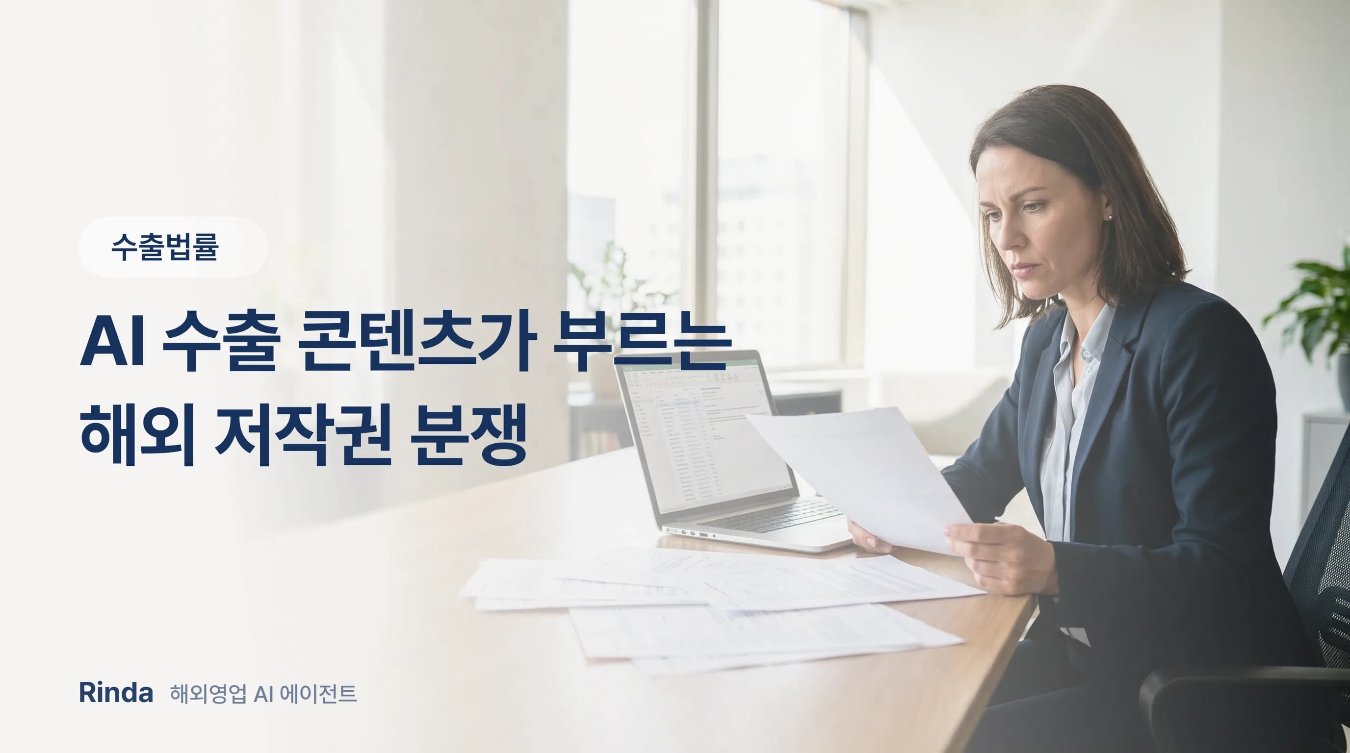AI 수출 콘텐츠가 부르는 해외 저작권 분쟁
