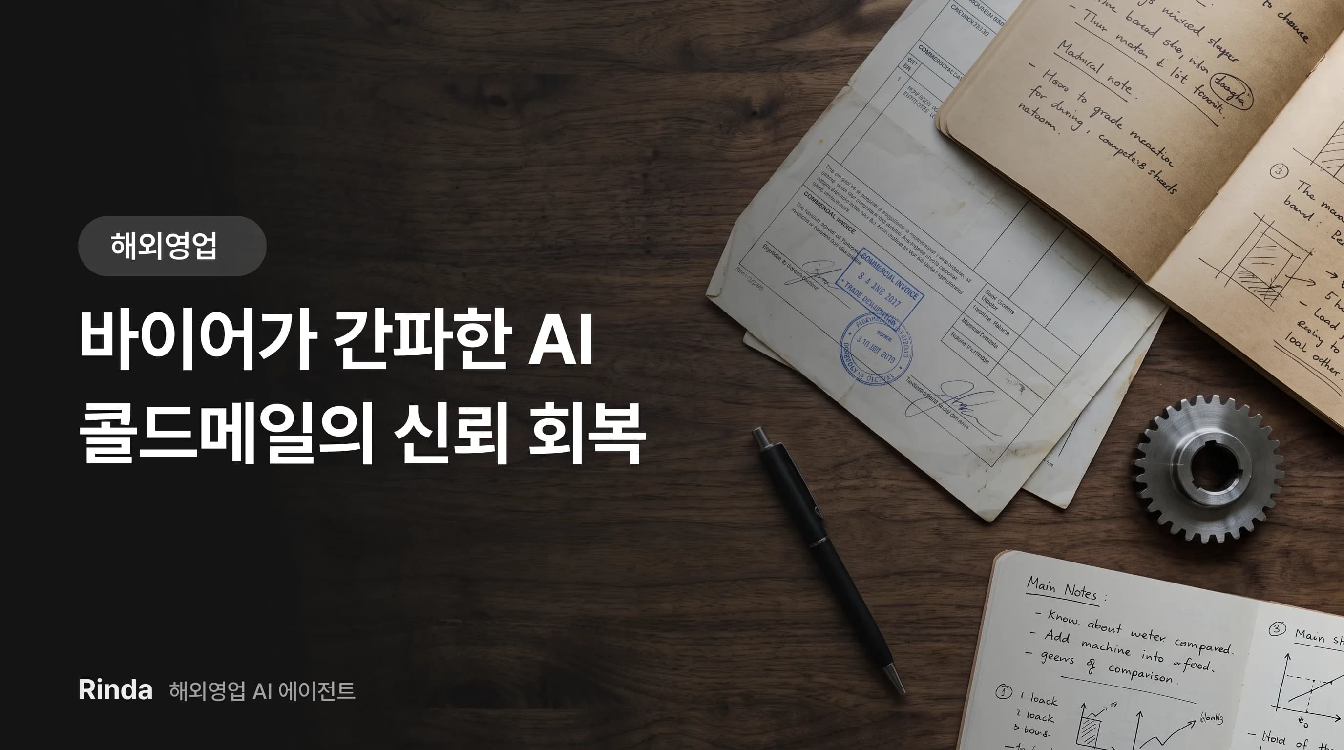 바이어가 간파한 AI 콜드메일의 신뢰 회복