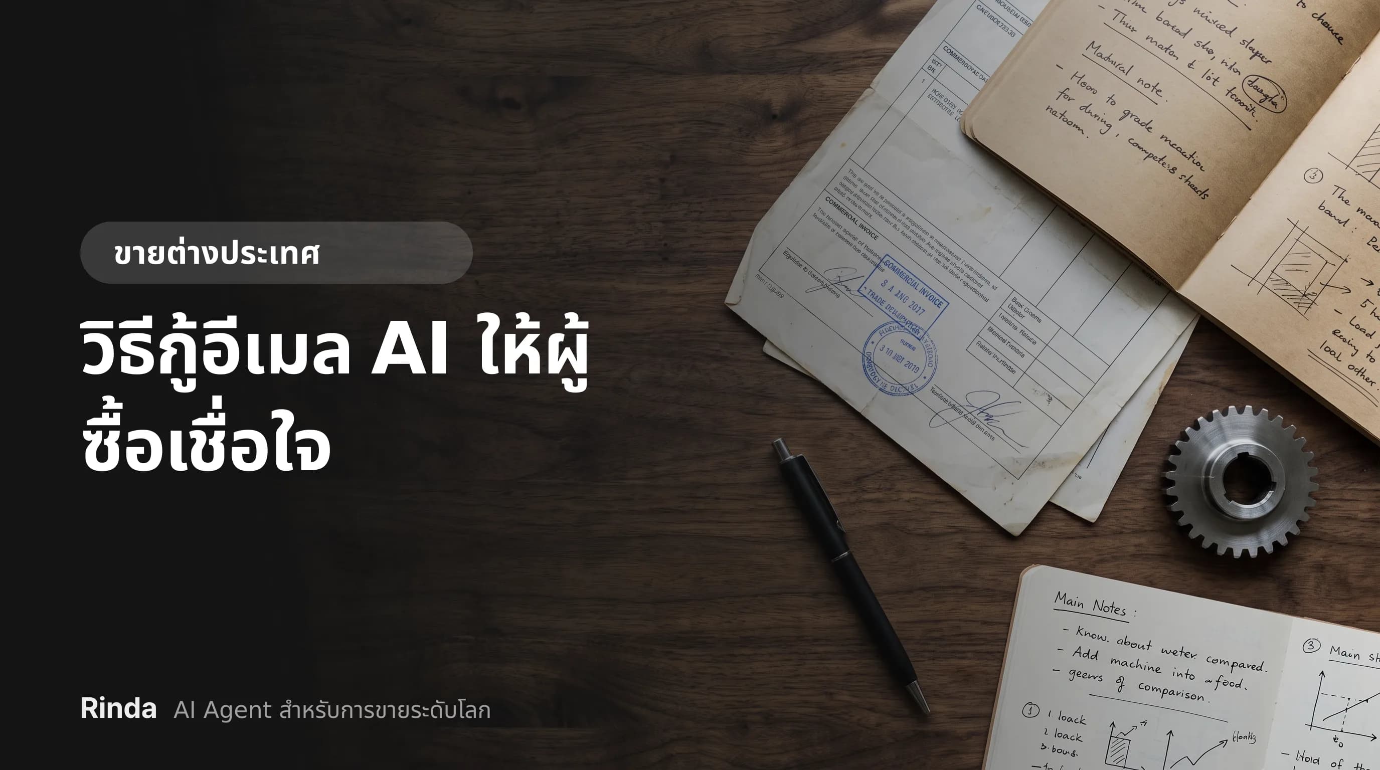 วิธีกู้อีเมล AI ให้ผู้ซื้อเชื่อใจ