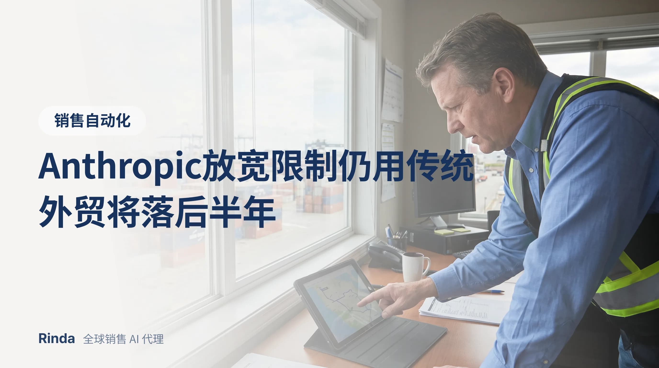 Anthropic放宽限制仍用传统外贸将落后半年