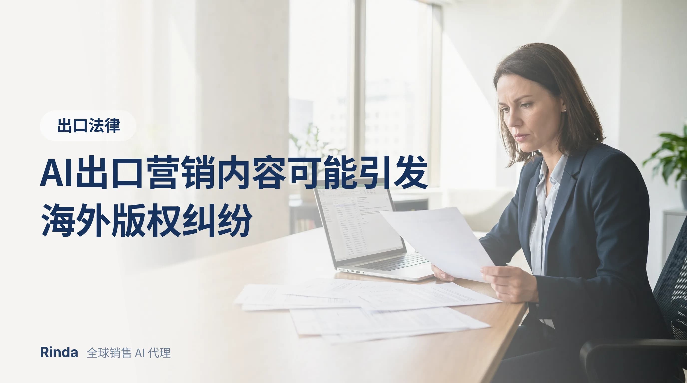 AI出口营销内容可能引发海外版权纠纷