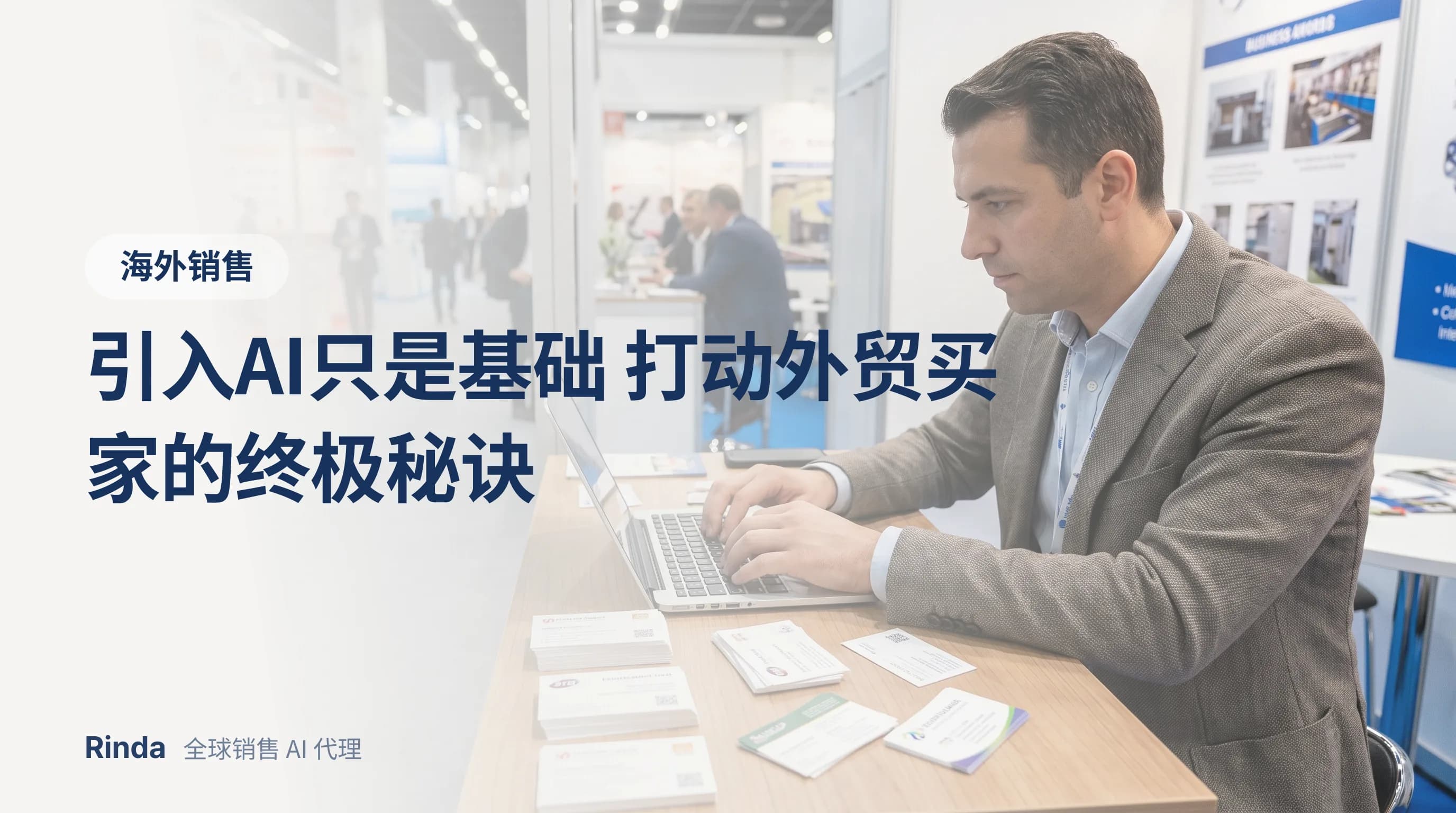引入AI只是基础 打动外贸买家的终极秘诀