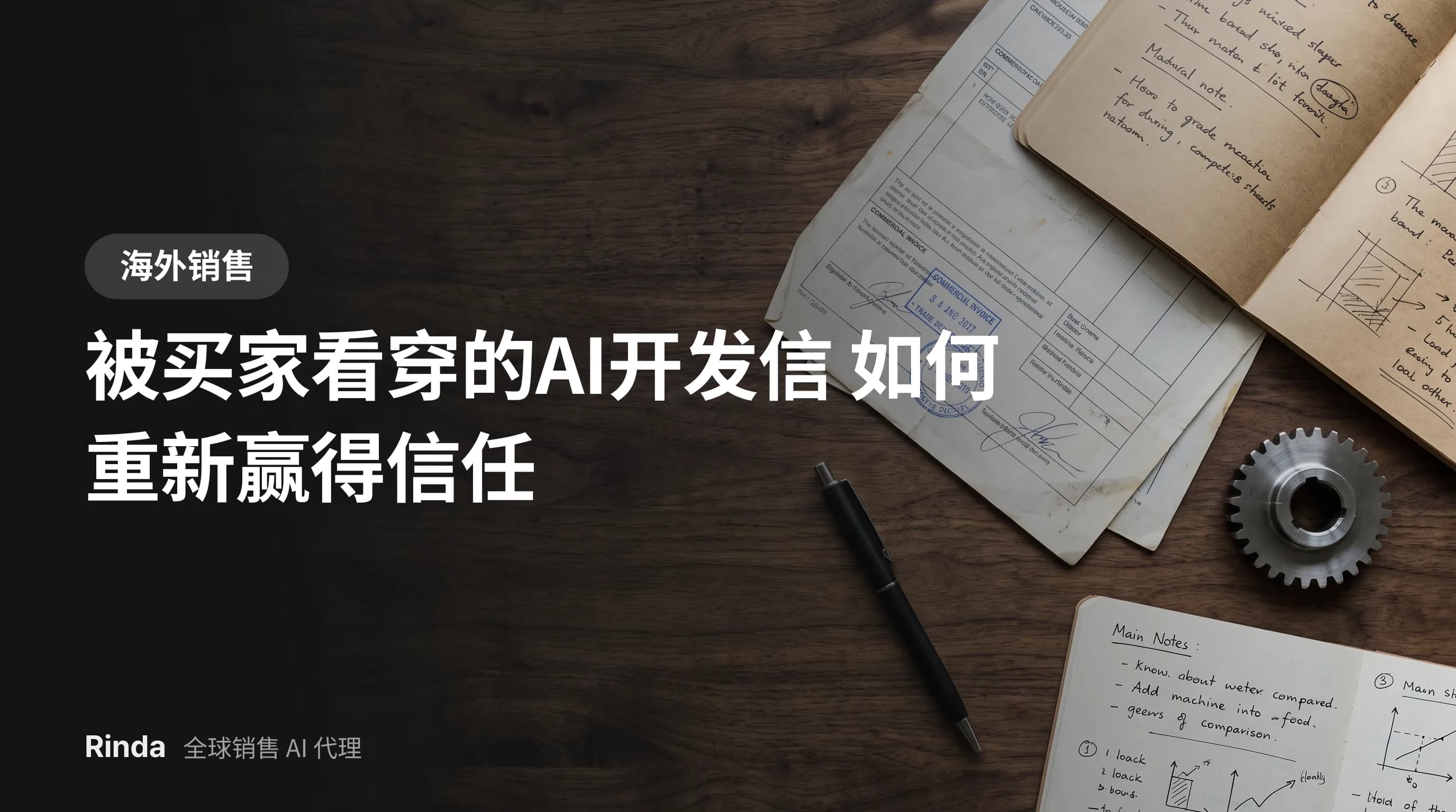 被买家看穿的AI开发信 如何重新赢得信任