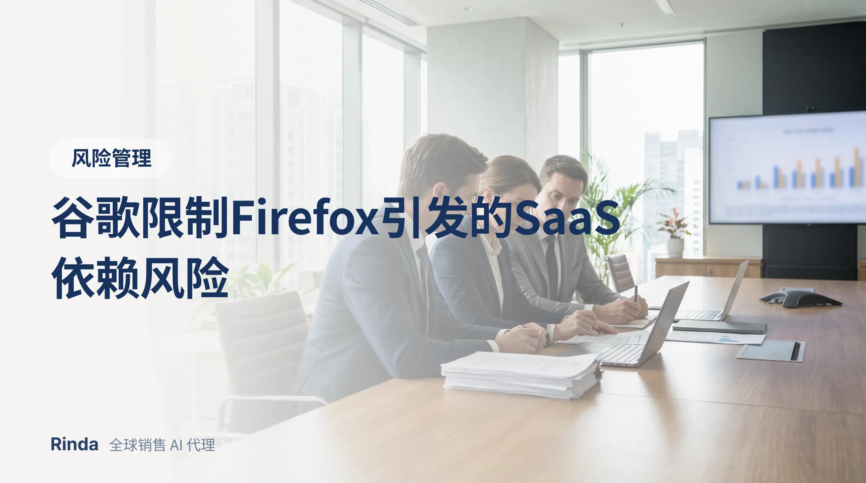 谷歌限制Firefox引发的SaaS依赖风险