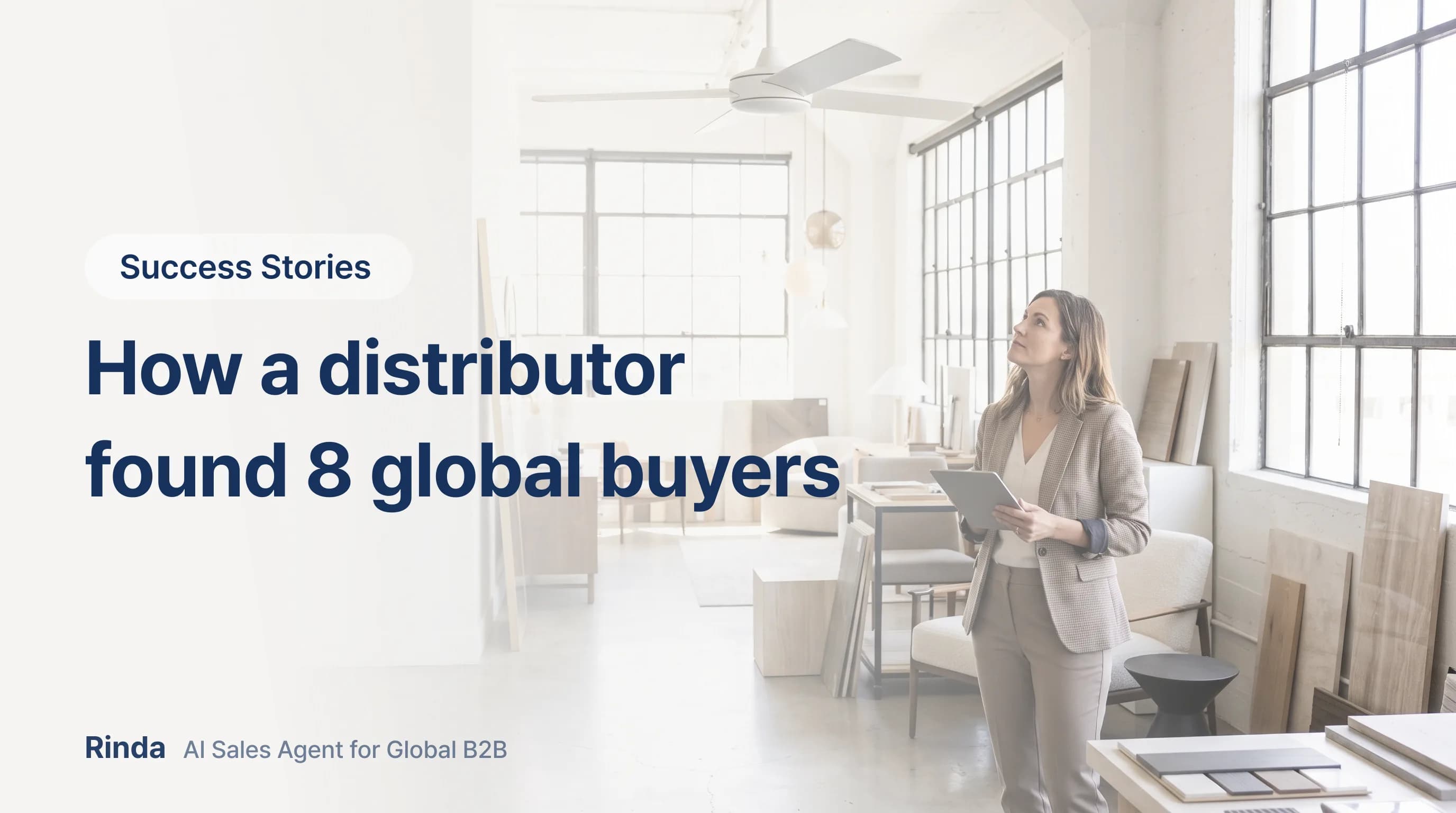 How a distributor found 8 global buyers