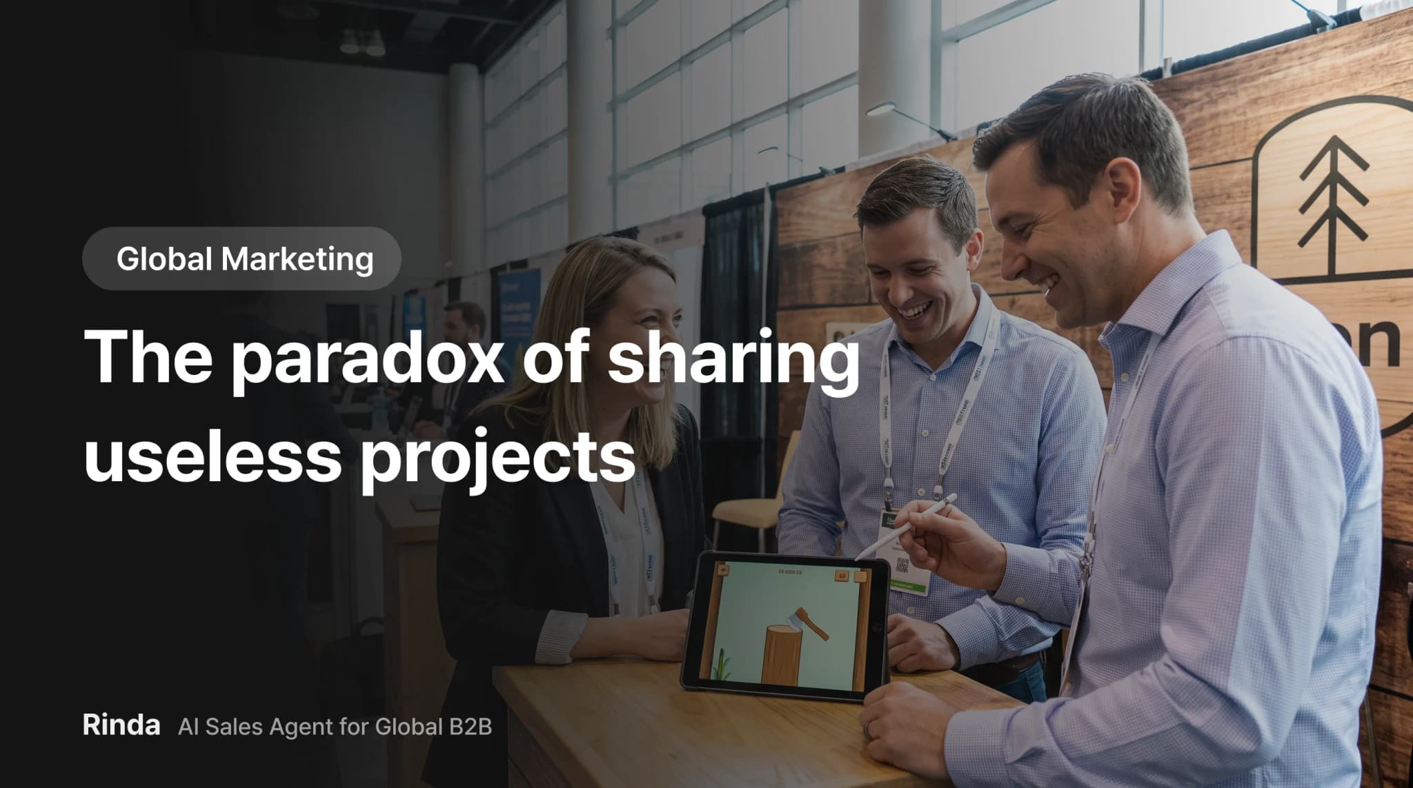 The paradox of sharing useless projects