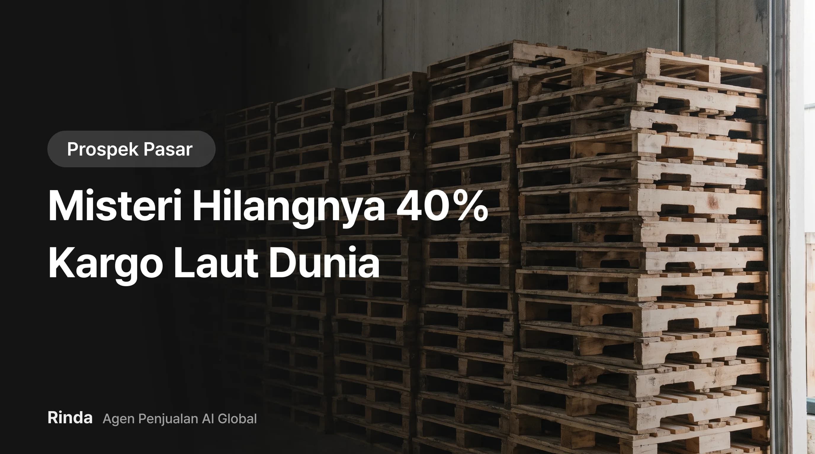 Misteri Hilangnya 40% Kargo Laut Dunia