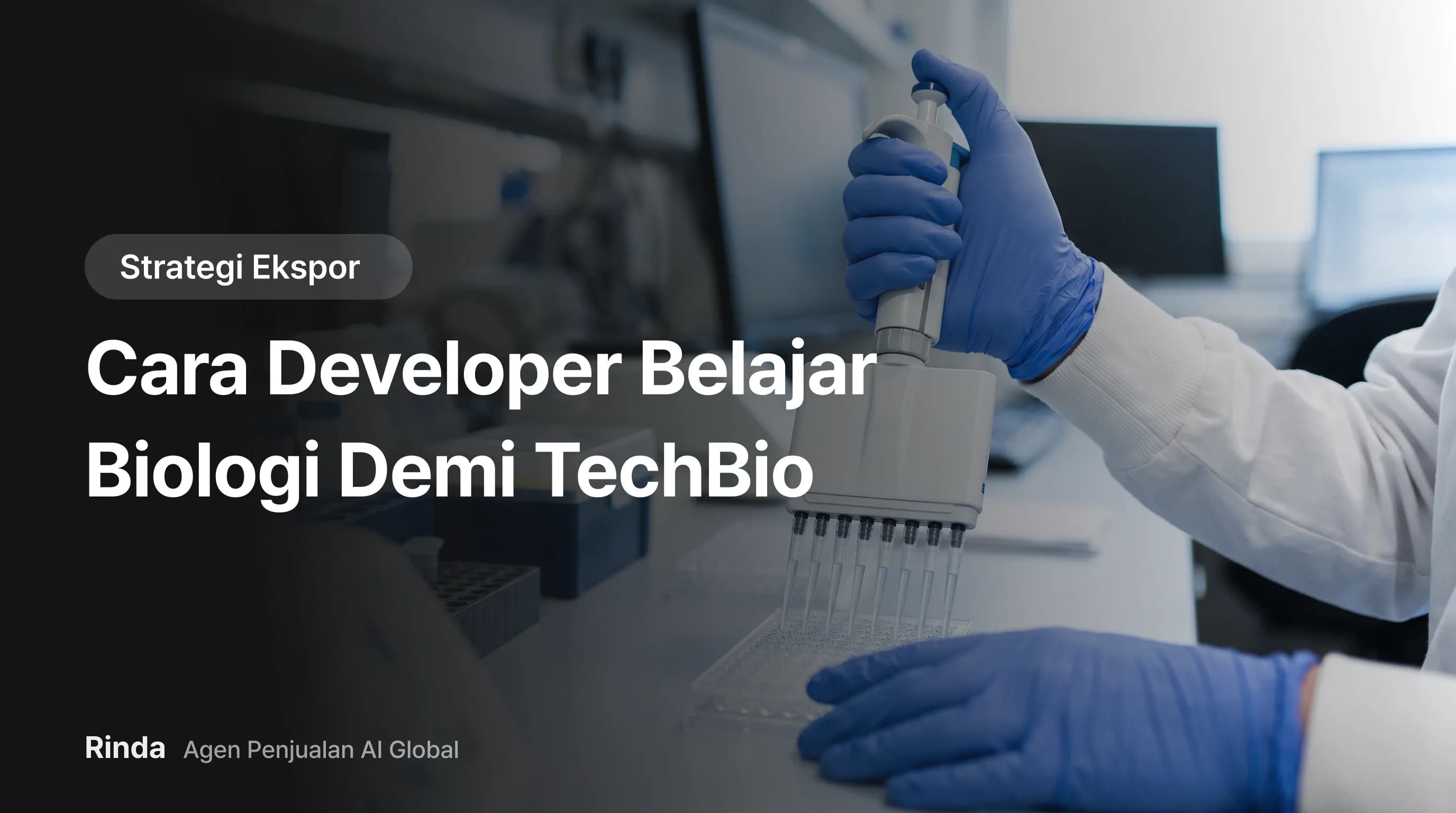 Cara Developer Belajar Biologi Demi TechBio