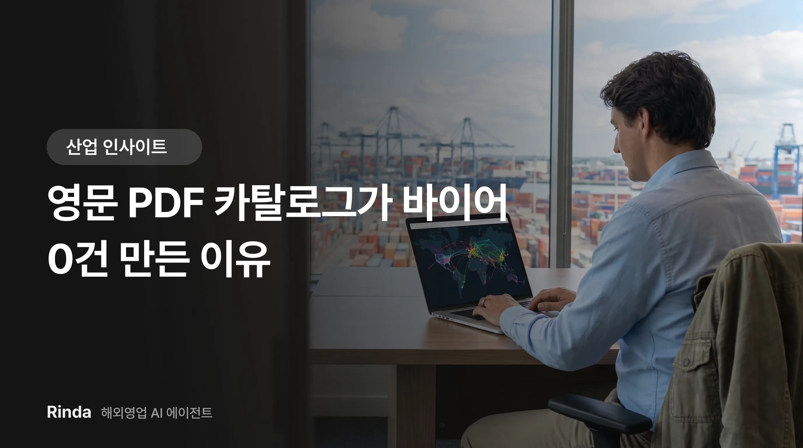 영문 PDF 카탈로그가 바이어 0건 만든 이유