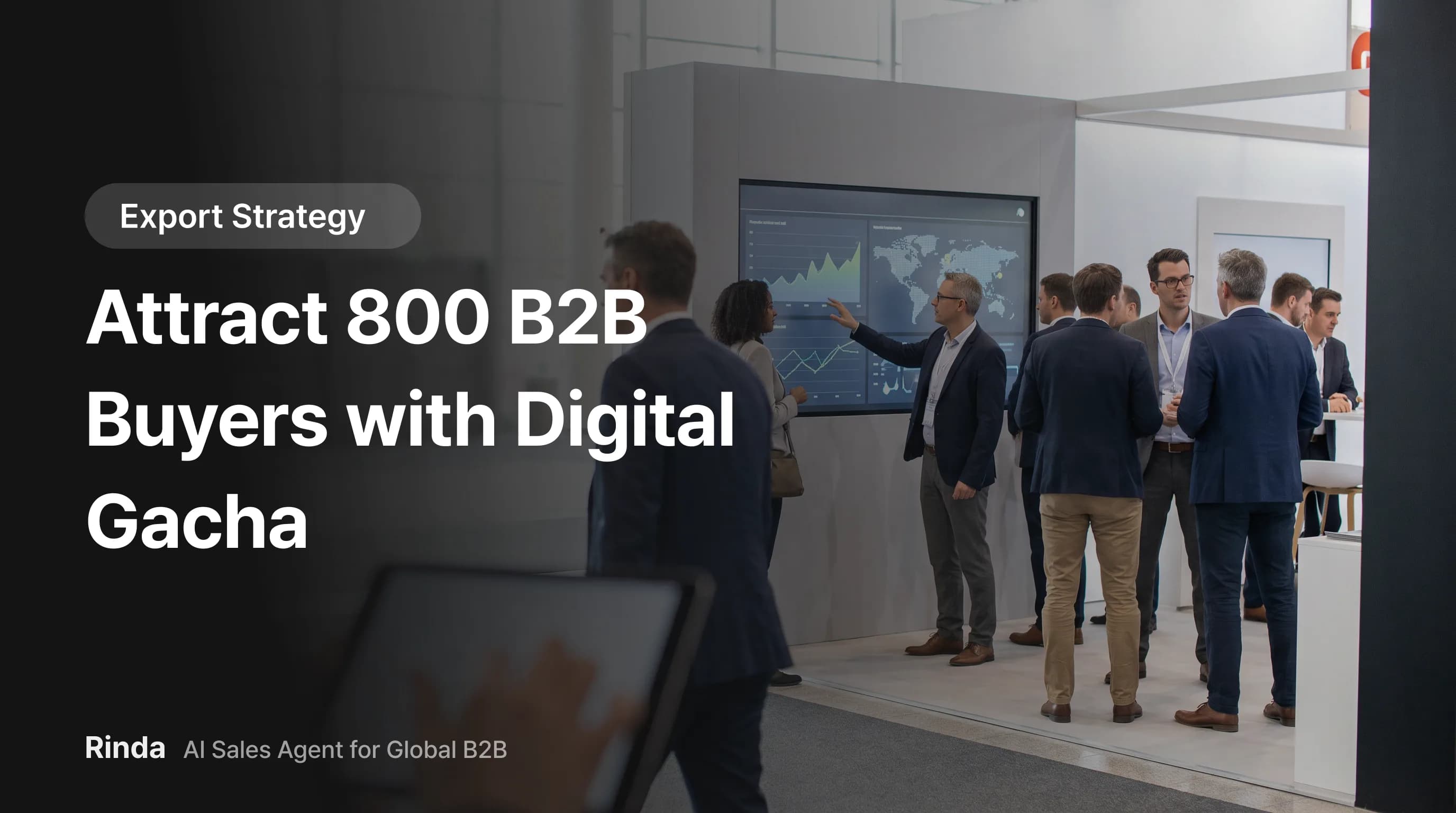 Attract 800 B2B Buyers with Digital Gacha
