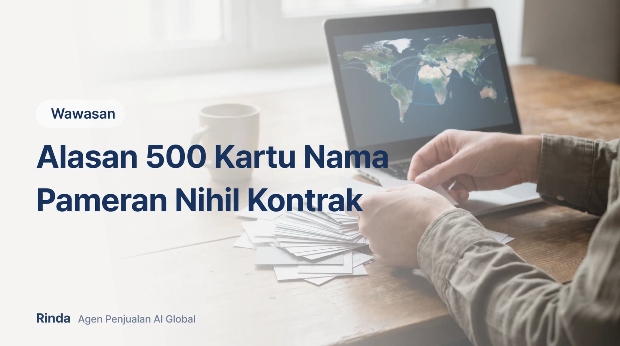Alasan 500 Kartu Nama Pameran Nihil Kontrak