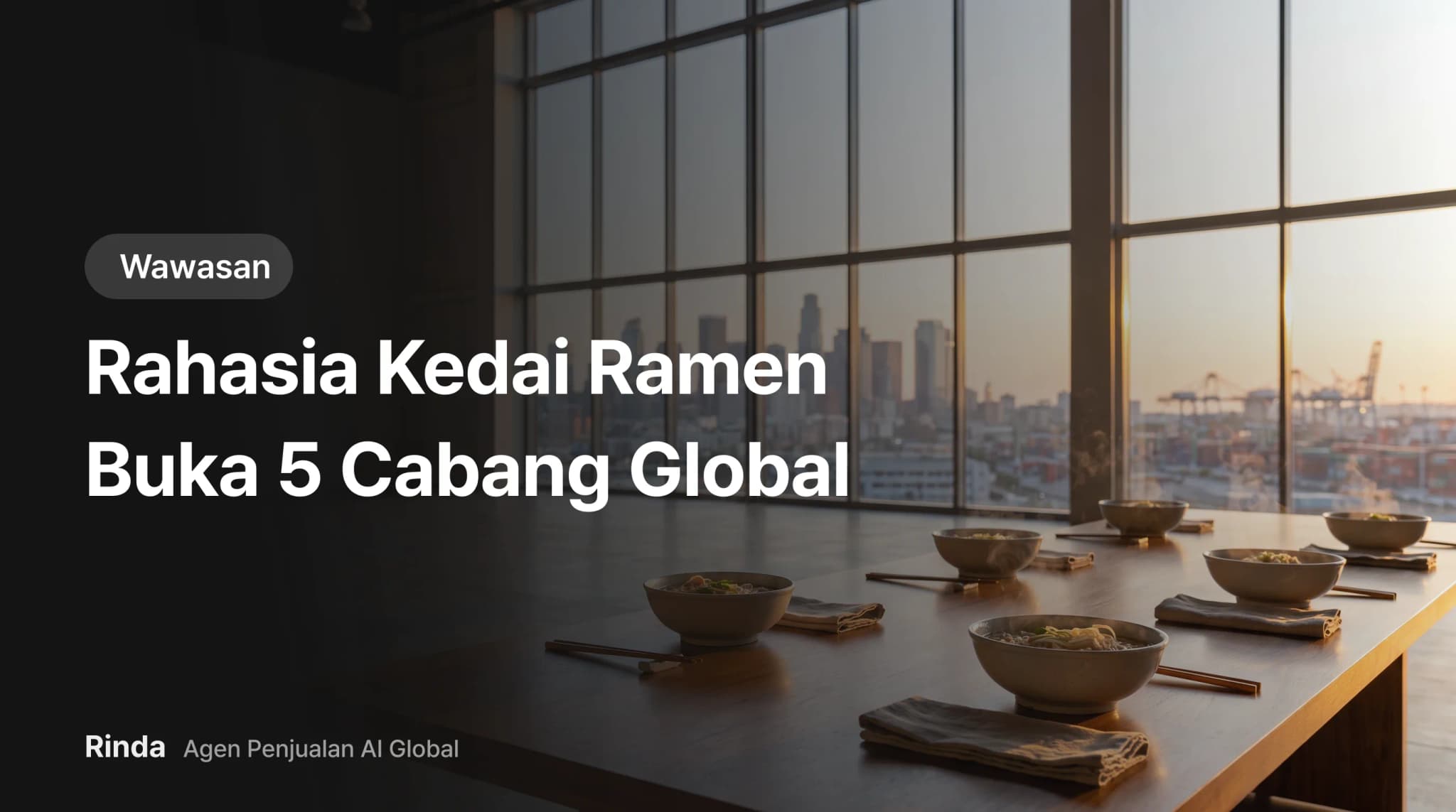 Rahasia Kedai Ramen Buka 5 Cabang Global