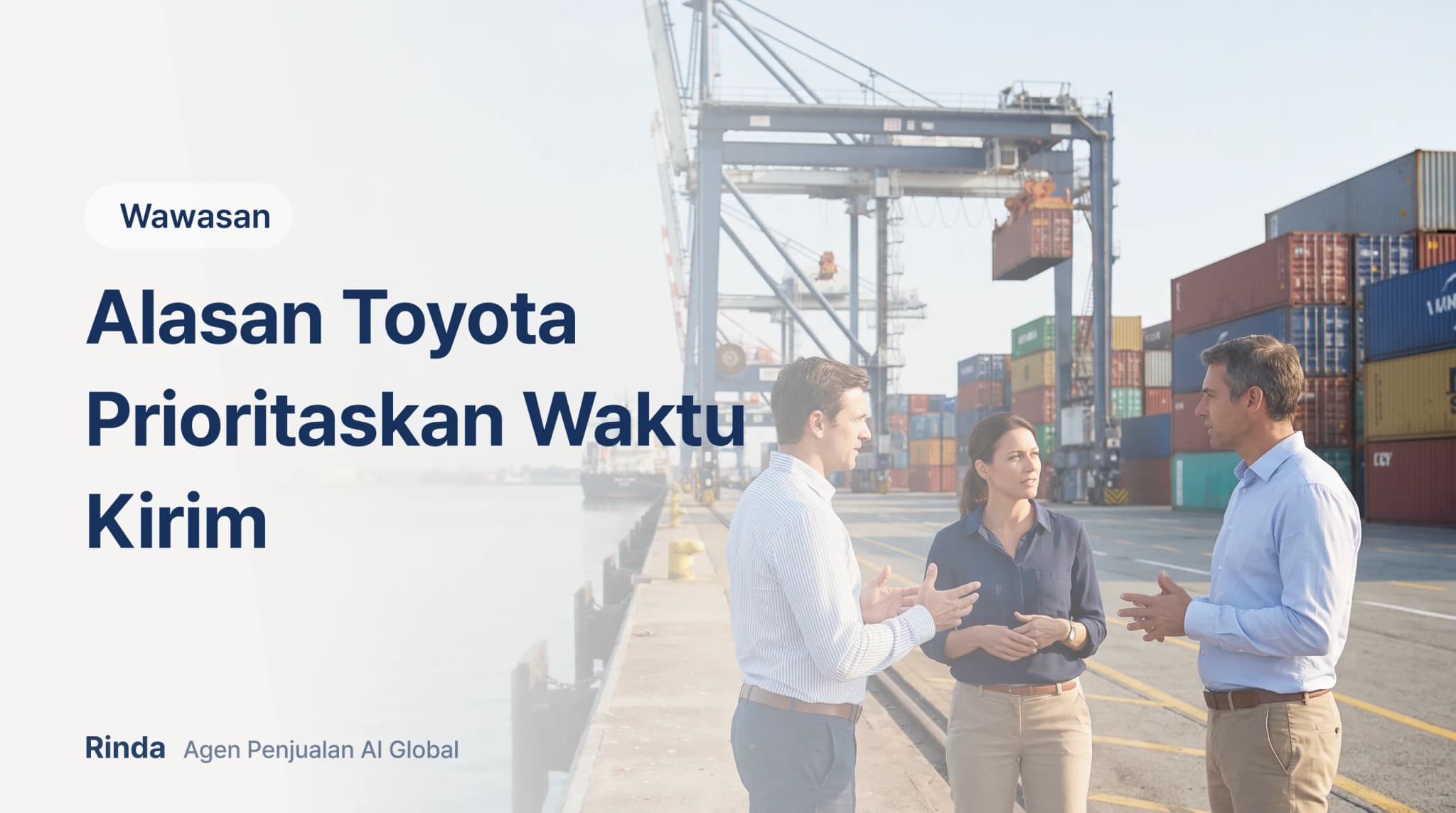 Alasan Toyota Prioritaskan Waktu Kirim
